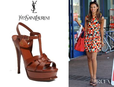 ysl sandals 2017|celebrities wearing YSL tribute sandals.